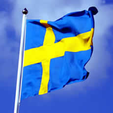 Photo flag of Sweden