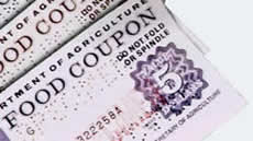 A photo of food stamps coupons