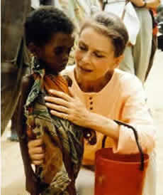 Audrey Hepburn Visiting Somalia