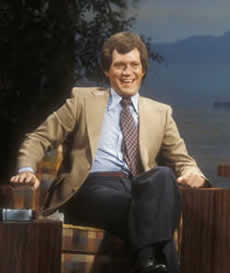 A photo of David Letterman from 1982.