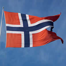 Photo flag of Norway