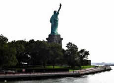 A photo of the Statue of Liberty
