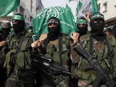A photo of Armed Hamas Men