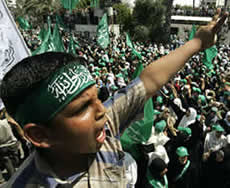 A photo of a Hamas Boy