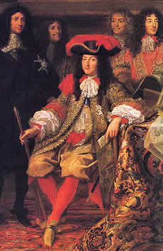 Painting of Louis XIV