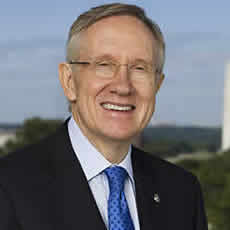 A Photo Of Harry Mason Reid