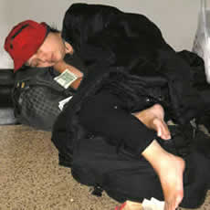 Sleeping Homeless