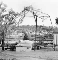 Transmission Tower Damaged