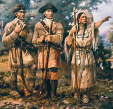 Lewis And Clark With Sacagawea