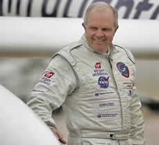 A photo of Steve Fossett