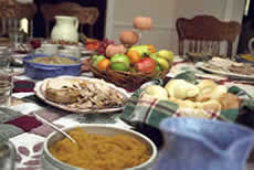 A Traditional Thanksgiving Day Dinner