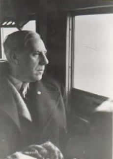 A photo of Wilhelm Canaris In A Train