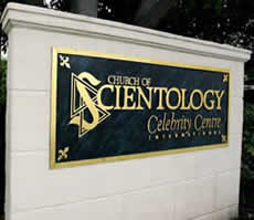 A photo of the Church of Scientology celebrity centre