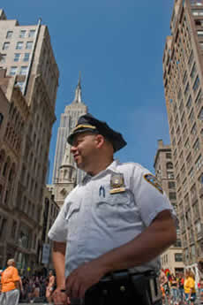 A Photo of a Police Officer