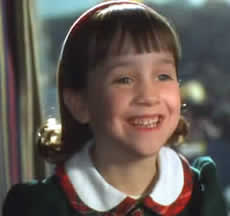 A photo of Mara Wilson in Miracle on 34th Street