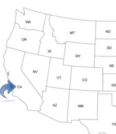 Images- State of California map