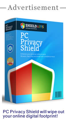 PC Privacy Shield - wipe out your online digital footprint PC Privacy Shield
